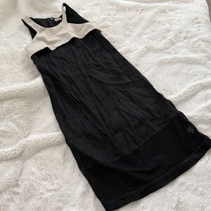 Black/Cream L’Agence Sleeveless Dress